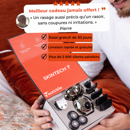 SKINTECH 7 - La révolution du rasage masculin